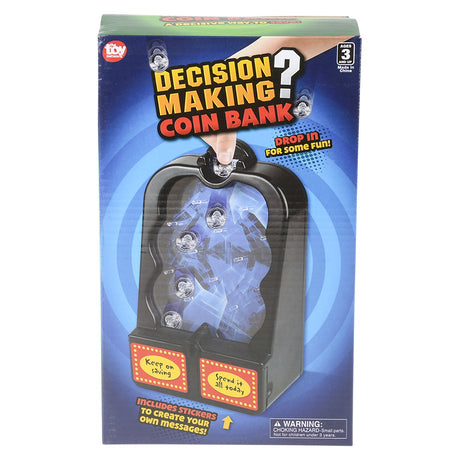 Decision Maker Coin Bank 10"
