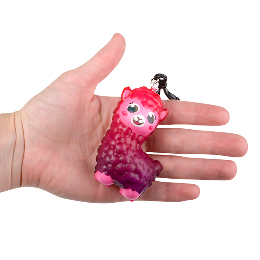Squish Alpaca Backpack Clip (1 DZ)