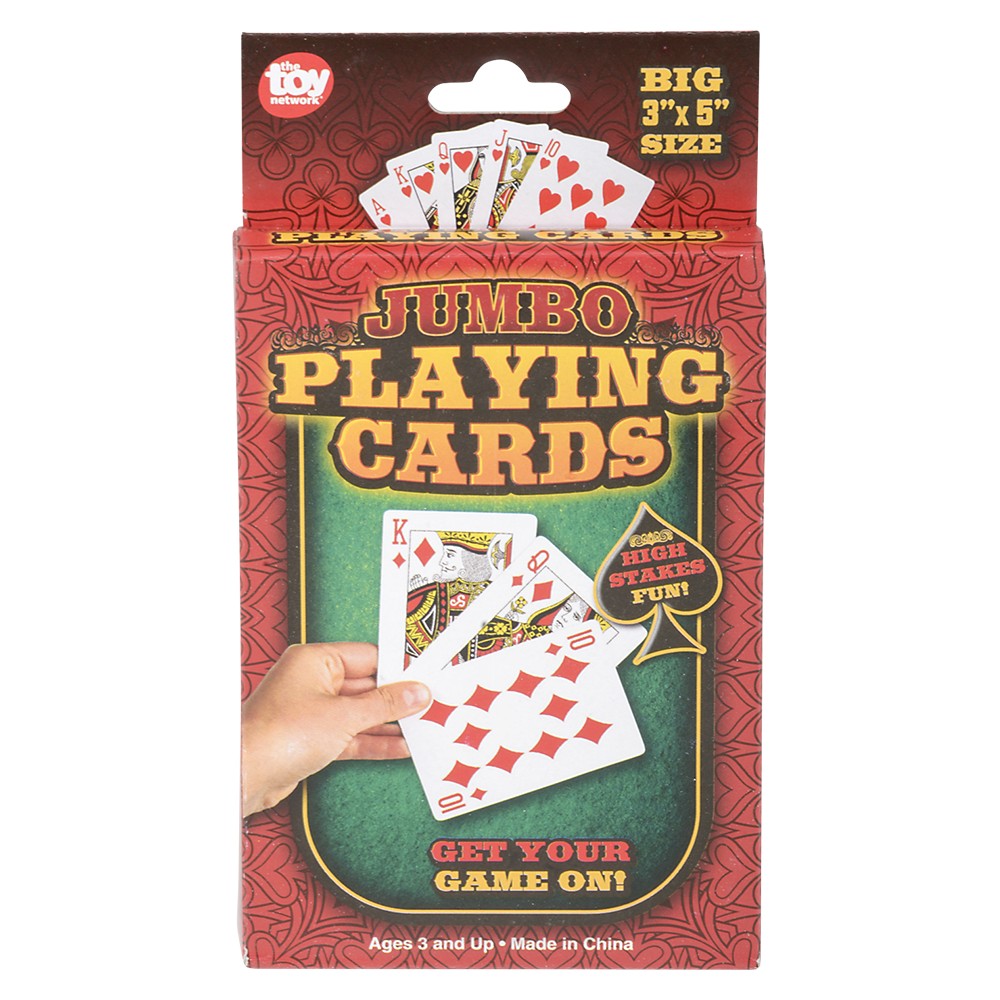 Large Playing Cards 3" x 5" (1 DZ)