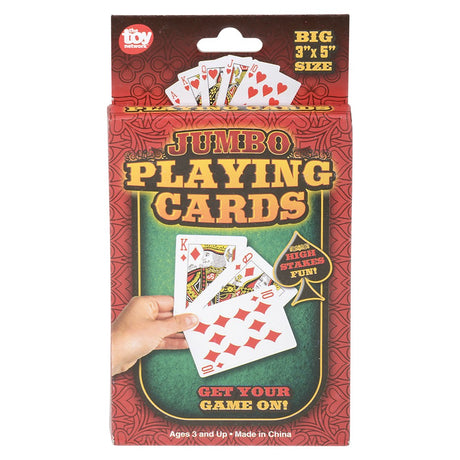 Large Playing Cards 3" x 5" (1 DZ)