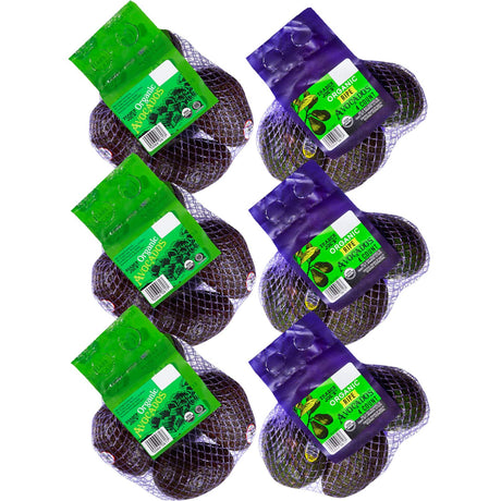Fresh Organic Avocado 4 count 1 Each