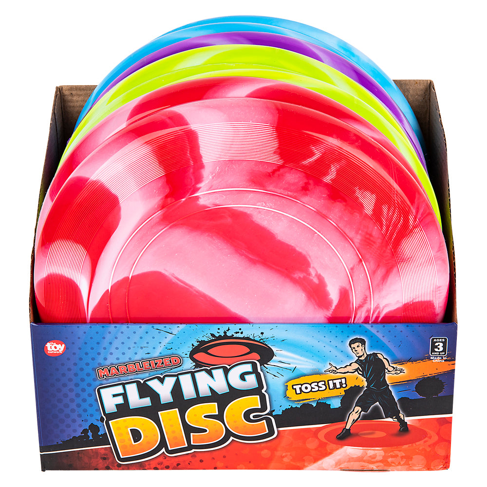 Marbleized Flying Disc (12 Piece Display)