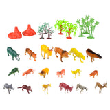 Safari Clear Vehicle Toy Set