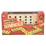 Jumbo Wooden Dominoes Set (1 Set)
