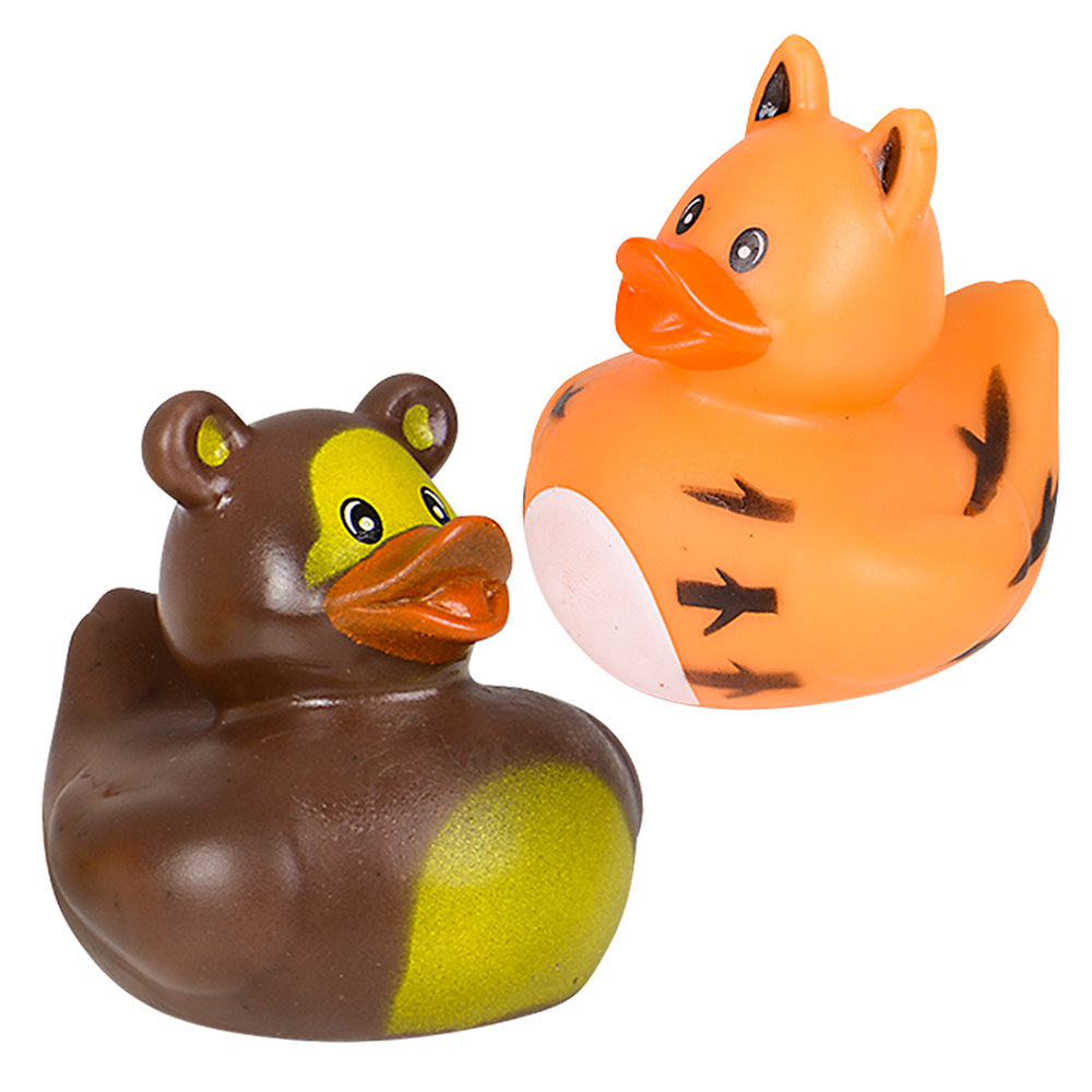 Zoo Animal Rubber Duckies (1 DZ)
