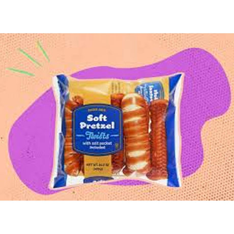Pretzels Suaves Torcidos 14.3 oz Calientes y Sabrosos