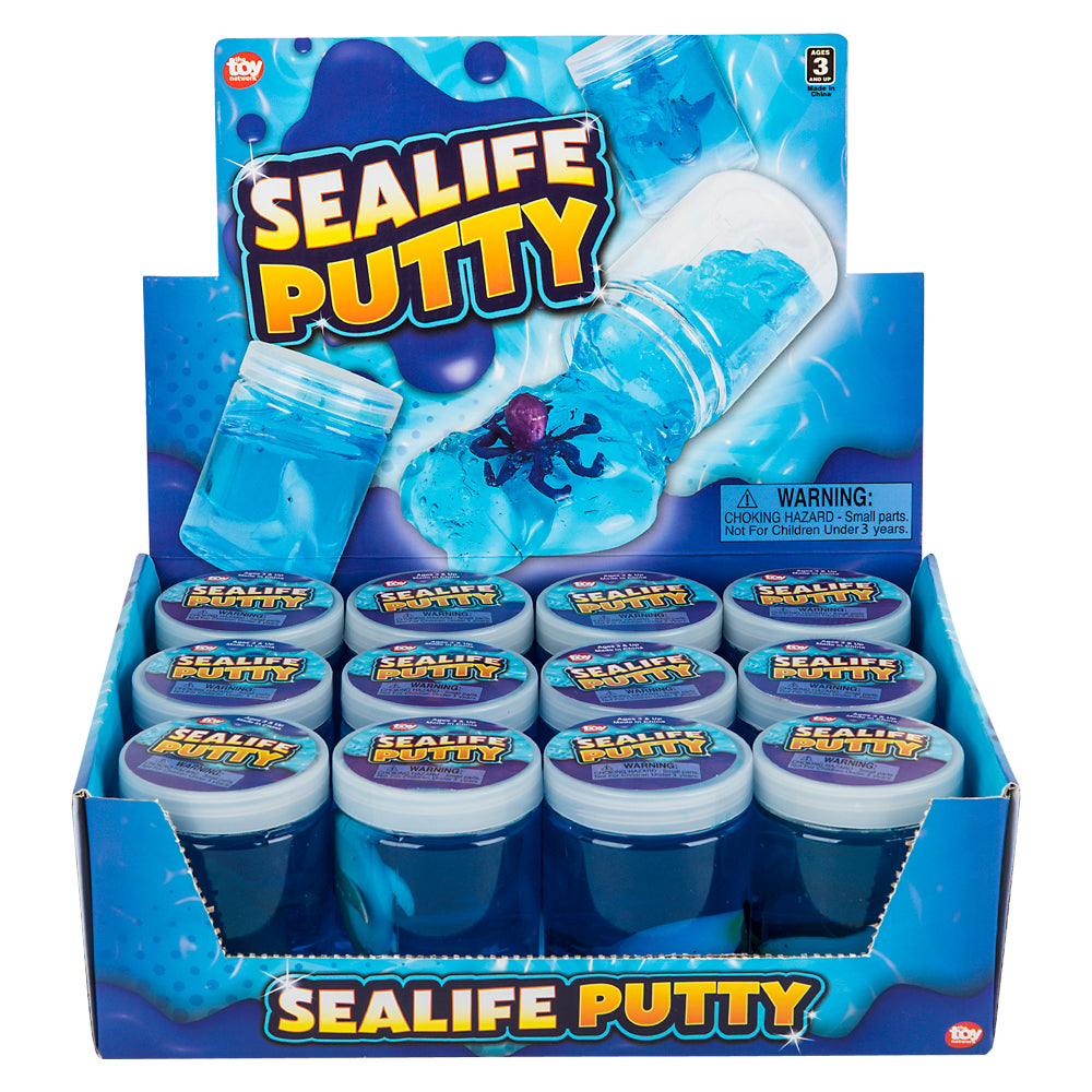 Sea Life Putty (12 Pc Display)