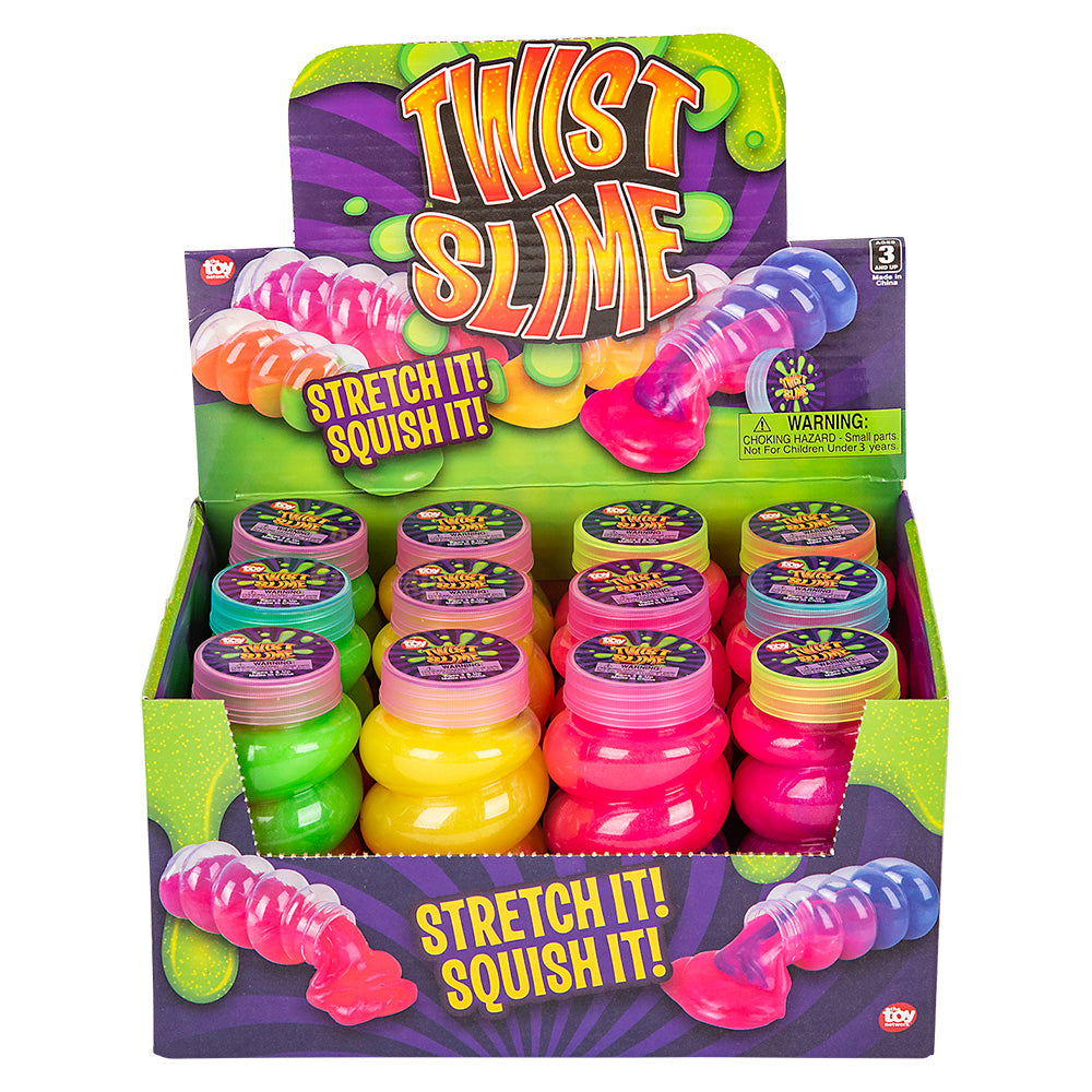 Twist Slime 4" (12 PC Display)