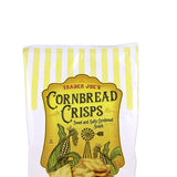 Trader Joe's Cornbread Crisps Savory Snack 6 Oz