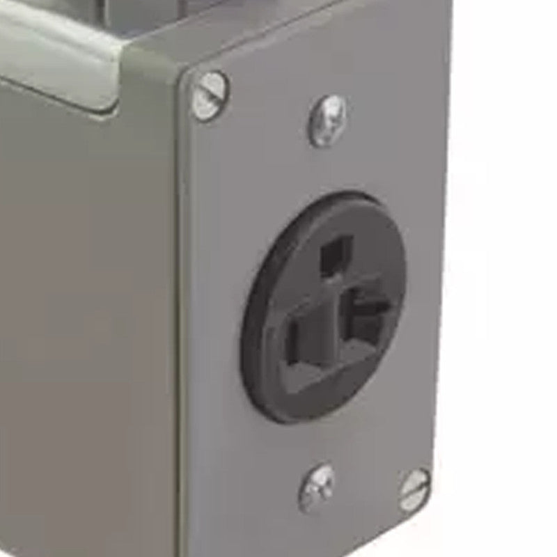 Electro-Rail Plug In Jack With Box and Receptacle 2 Pole 15 AMP ERS-41P