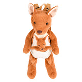 Kangaroo Backpack Plush Toy (1 PC)
