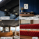 Stretch Suede Foam Backed Headliner Fabric
