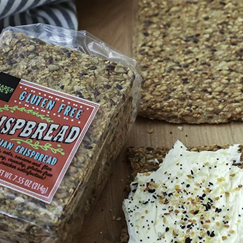 Trader Joe's Gluten Free Norwegian Crispbread Crunchy Snack 7.55 oz