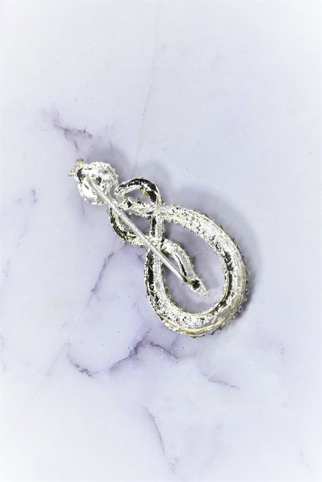 Rhinestone Snake Buckle Connector