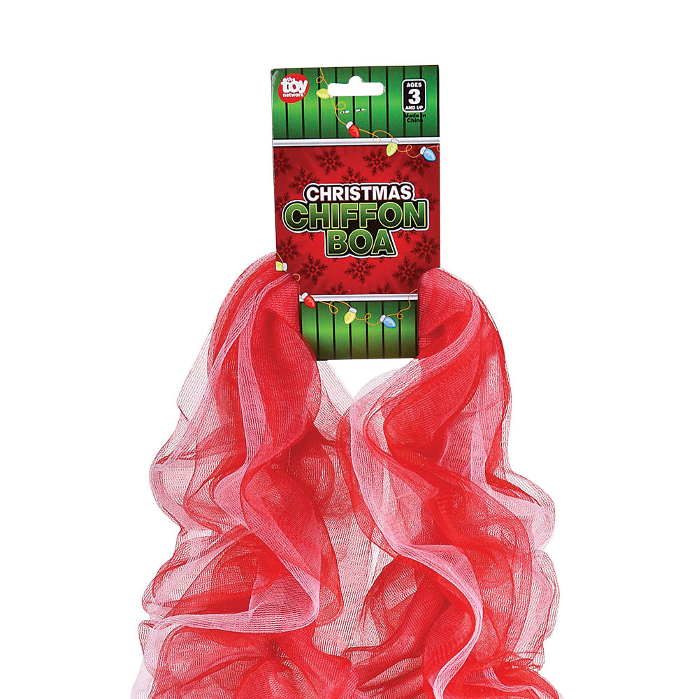 Christmas Chiffon Boa (1 PC)