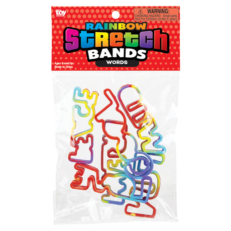 Rainbow Silicone Stretch Bands (1 CNS)
