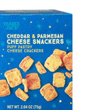 Cheddar & Parmesan Cheese Snackers 2.64 Oz