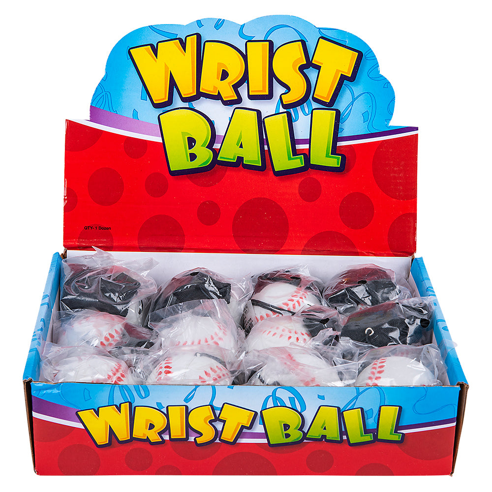 Baseball Wrist Band Return Ball (1 DZ)