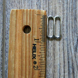 3/4 Inch Silver Bra Slide