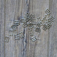 3/4 Inch Silver Bra Slide