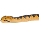 Rubber Dark Rattlesnake Toy 26"