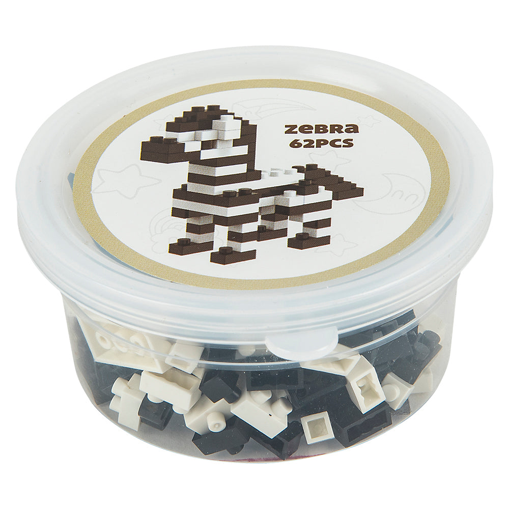Mini Blocks Zebra (1 PC)