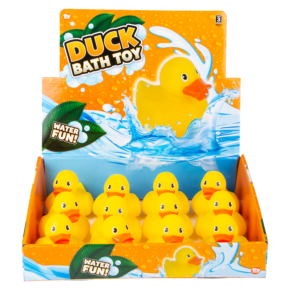 Bath Time Ducky 3.5" (12 Pc Display)