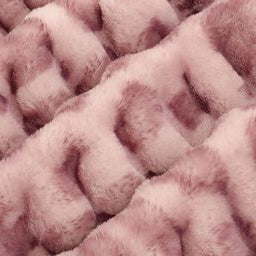 Luxe Cuddle Milan Clouded Leo Rosewater Fabric 58-60"