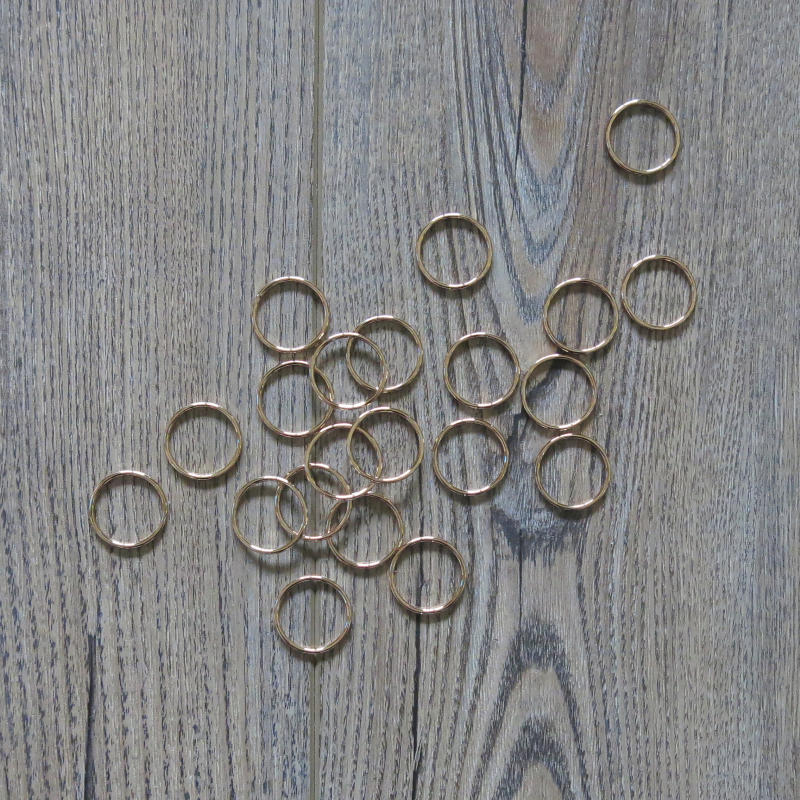 3/4 Inch Gold Bra Ring