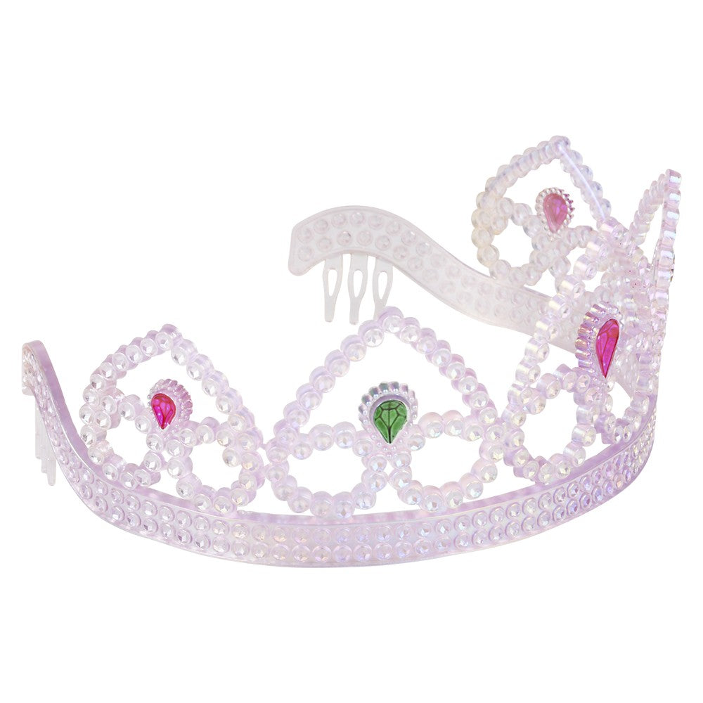 Pearly Tiara With Jewels (1 DZ)