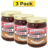 Trader Joes Hot & Sweet Pepper Jelly NET WT. 11OZ (312G)