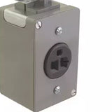 Electro-Rail - Plug In Jack With B & Recpt 2 Pole 15 AMP
