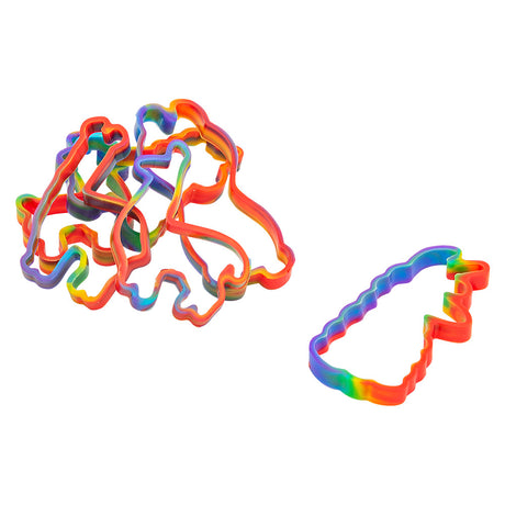 Llama Rainbow Silicone Stretch Bands (1 CNS)