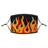 Flame Face Mask Adult Size (12 DZ)