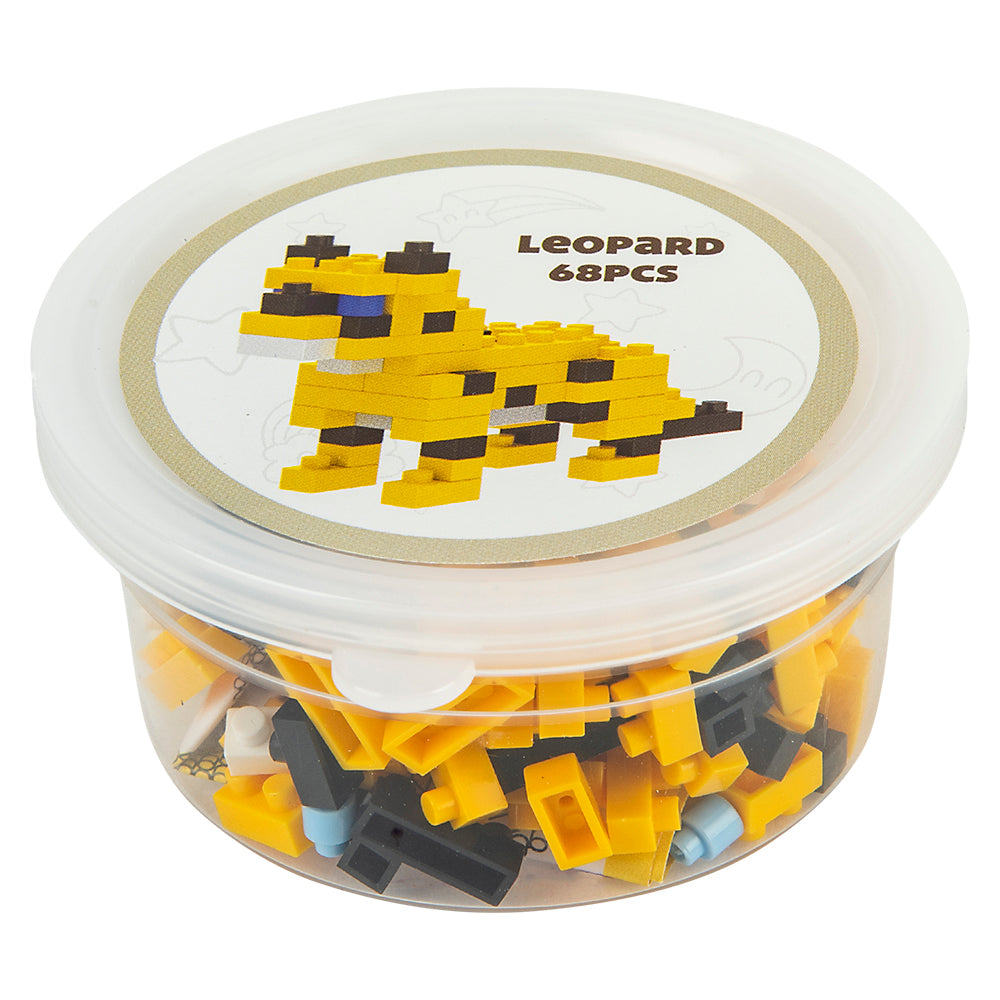 Mini Blocks Leopard Figure (1 PC)