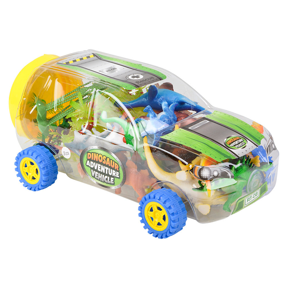 Dinosaur Clear Vehicle Toy (1 PC)