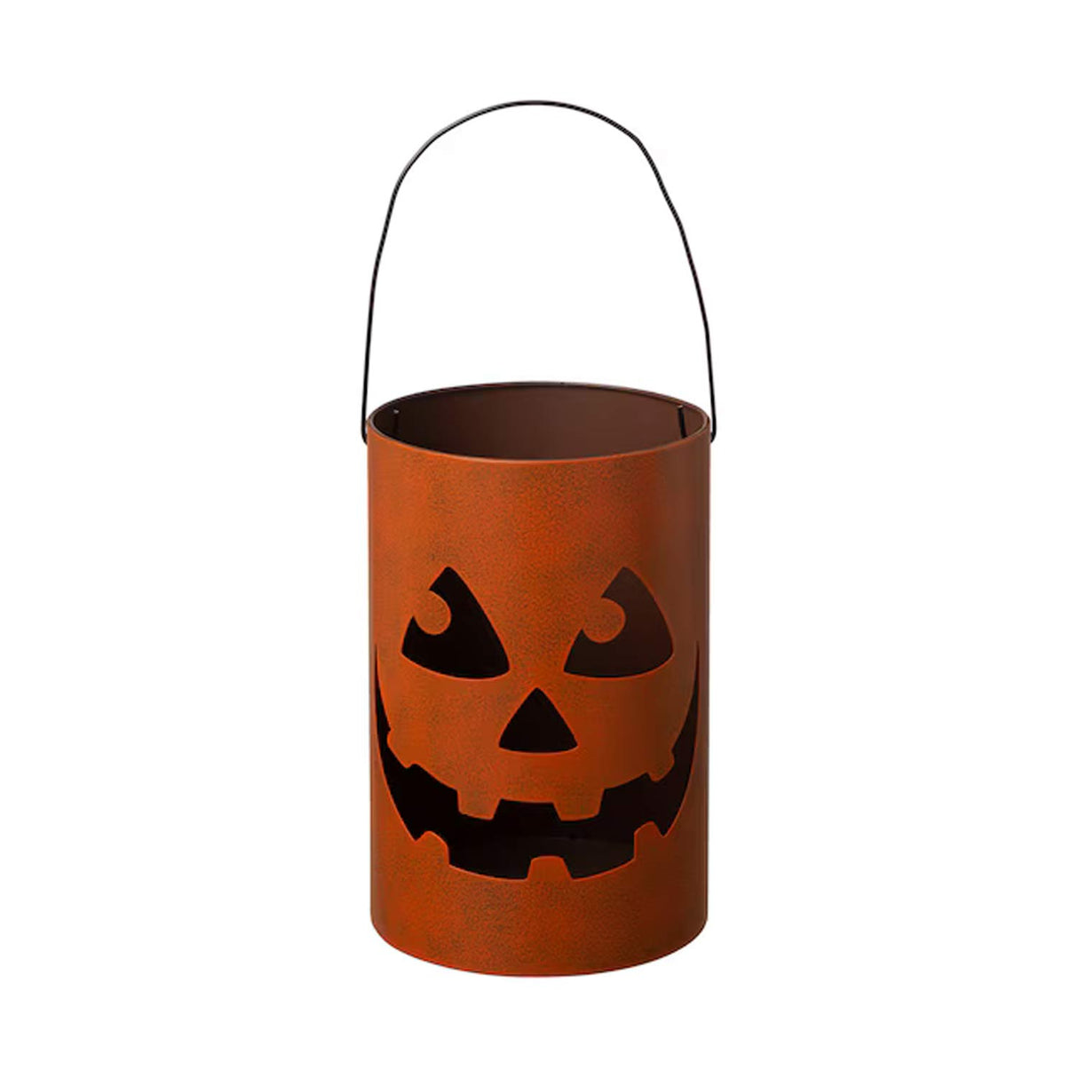 1.0 Feet Glitzhome Jack-o-Lantern Yard Decoration Halloween Decor Candle Holder 2 Pack