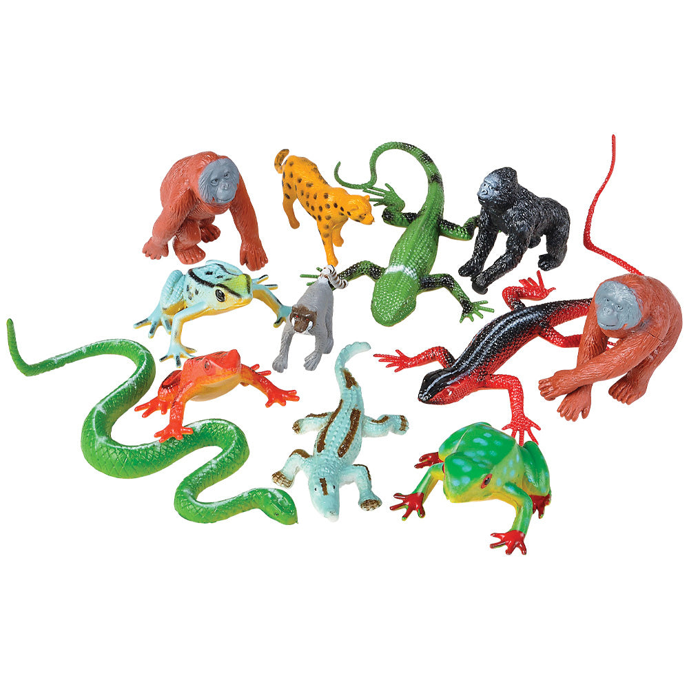 Jungle Mesh Bag Play Set (12 Pc Bag)