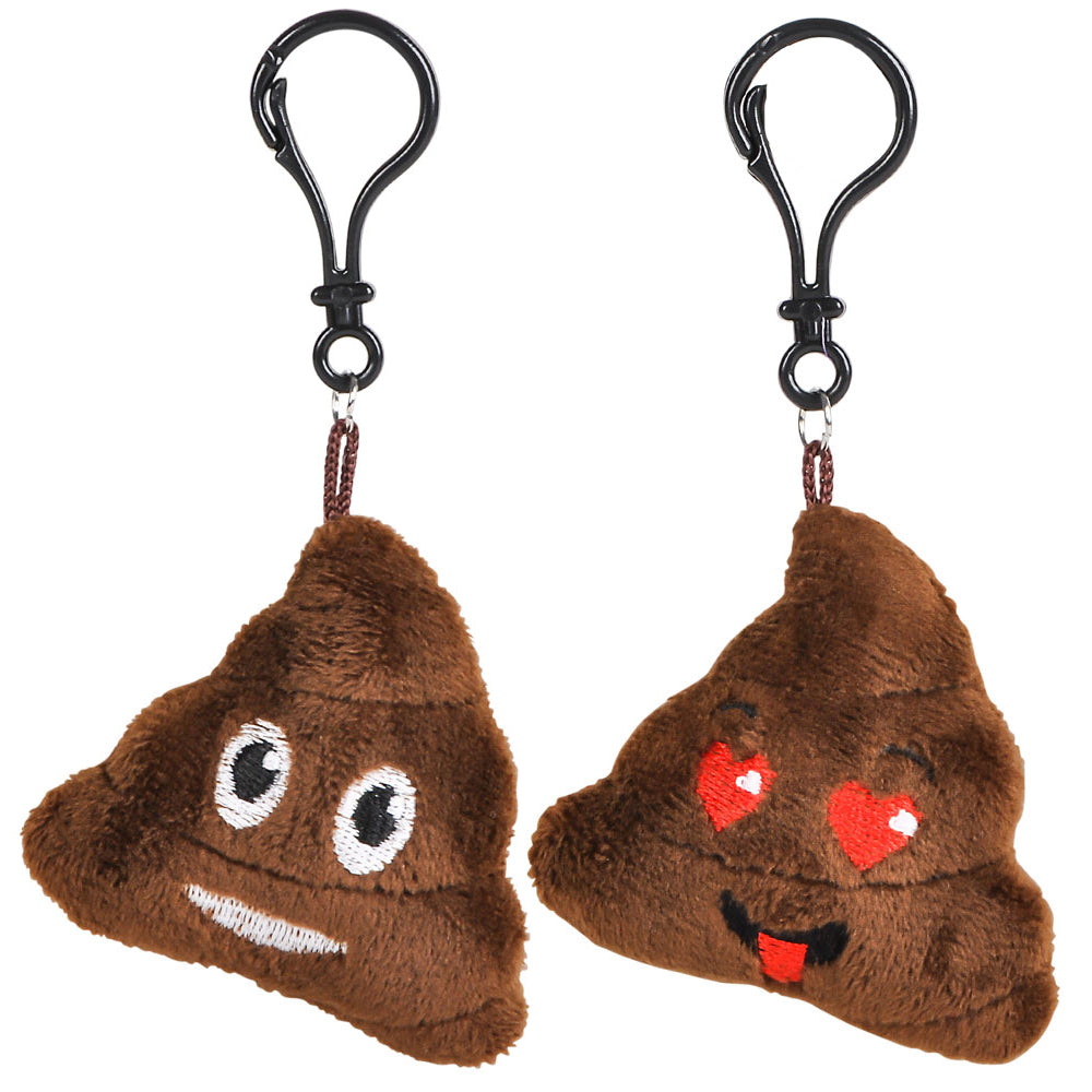 Plush Poop Keychain (1 DZ)