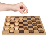 Wooden Checkers 10" (1 Box)