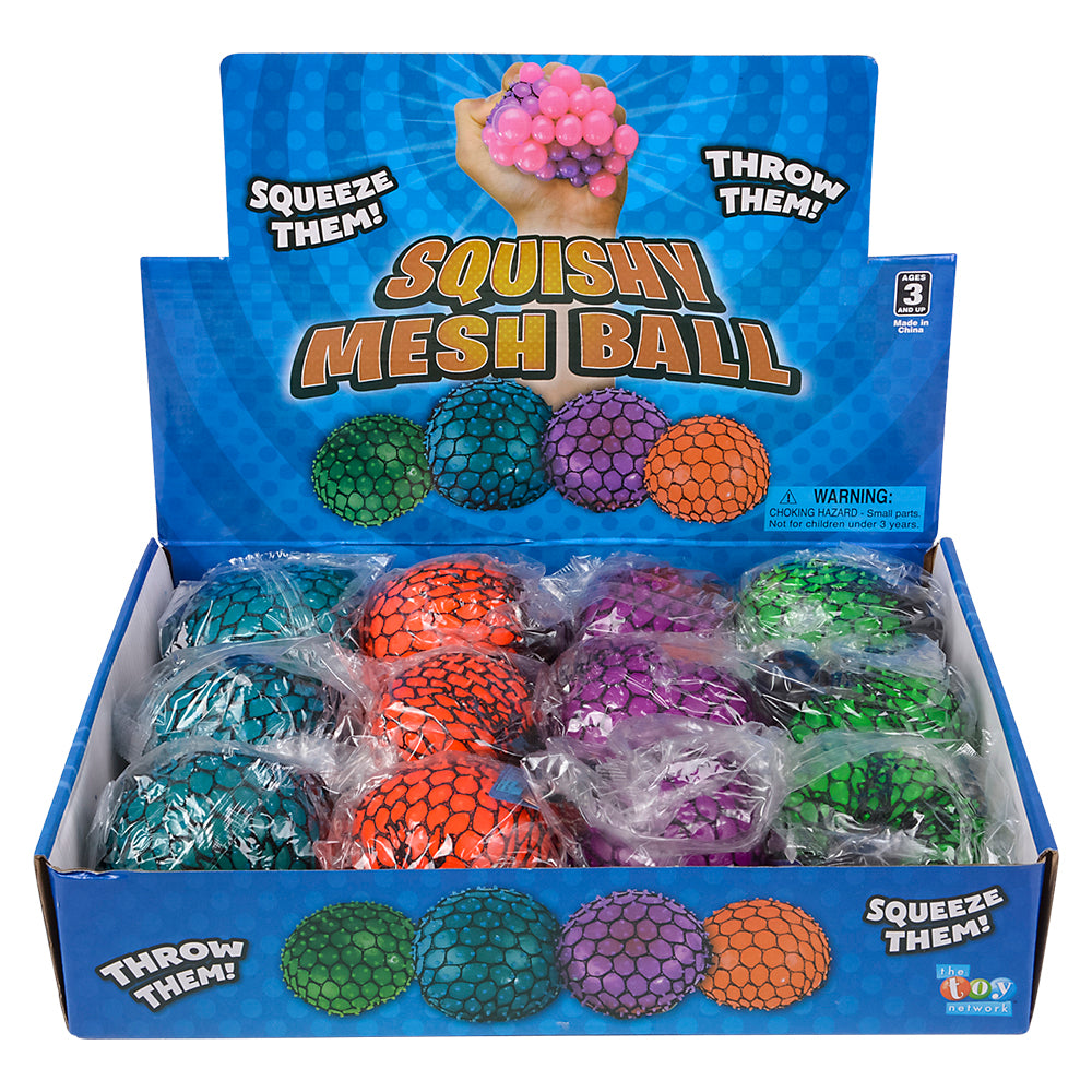 Neon Mesh Squeeze Ball (1 DZ)