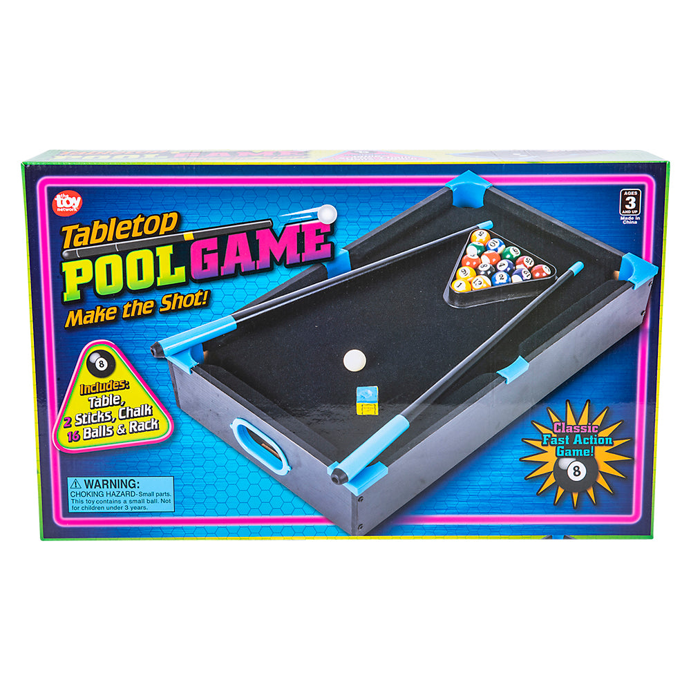 Tabletop Pool Game 20.5"x12.5"