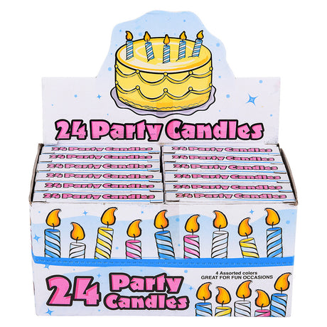 Birthday Candles 2.5" (1 DZS)