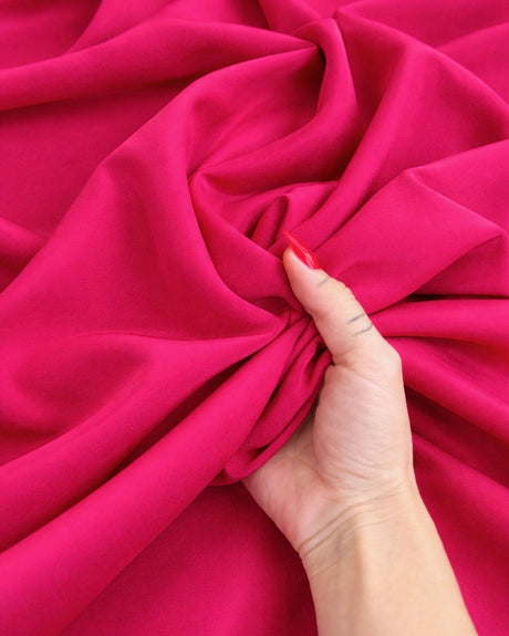 Lightweight Pongee Lining Fuchsia