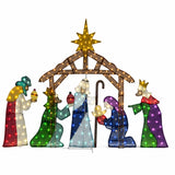 63" Christian Nativity Scene Three Wise Men Decor