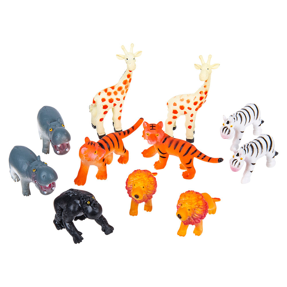 Safari Kids Play Set (12 Pc Bag)