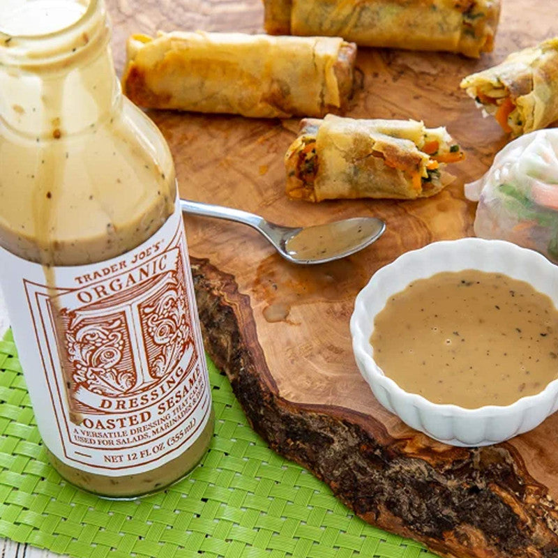 Trader Joes Organic Toasted Sesame Dressing/12 Fl Oz
