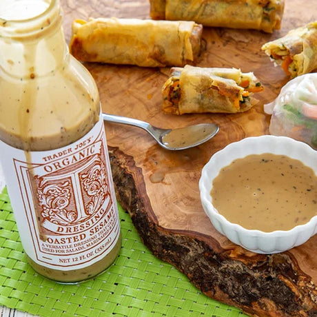 Trader Joes Organic Toasted Sesame Dressing/12 Fl Oz