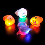 Halloween Light-Up Rings (24 Pc Box)