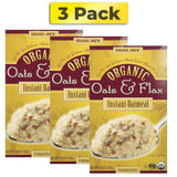 Trader Joe's Organic Oats and Flax Instant Oatmeal, 11.29 Ounce